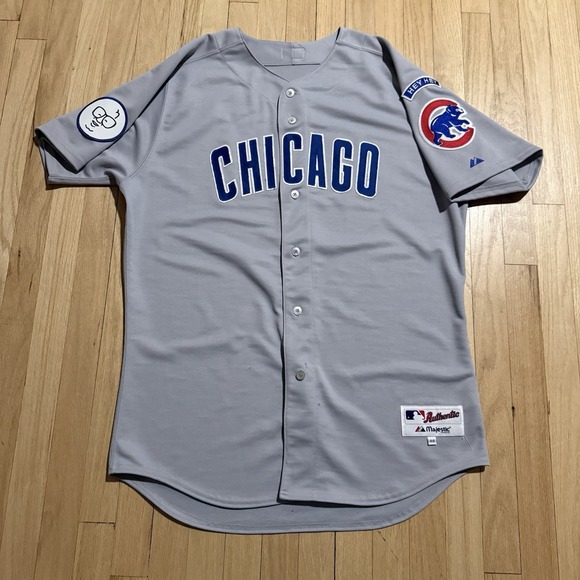 Majestic Other - Vintage Chicago Cubs Harry Caray Edition Majestic Jersey Men 48 Hey Hey Stitched